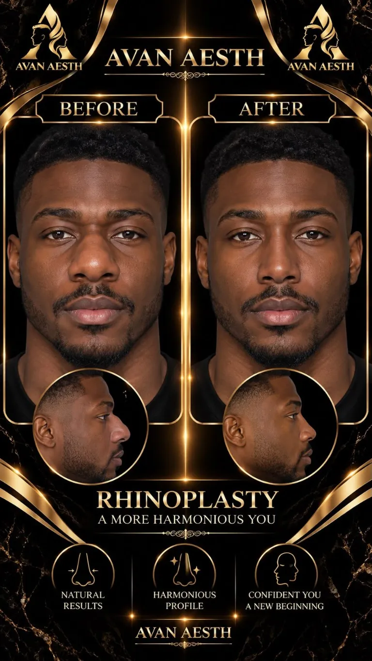 Aesthetic surgery before and after – example 4
